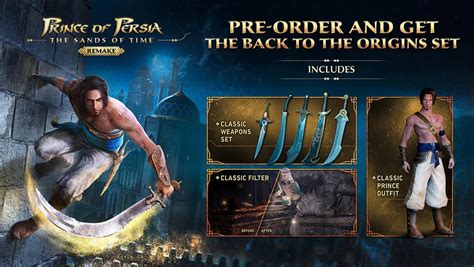 Switch Between Prince Of Persia Remake And The Original Game With Pre