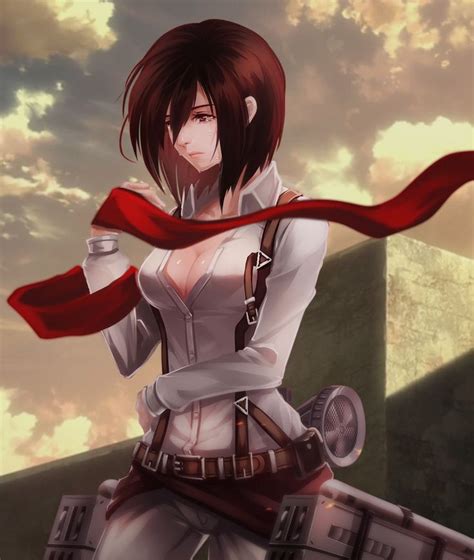 Mikasa Ackerman Chica Anime Wallpaper De Anime Shingeky