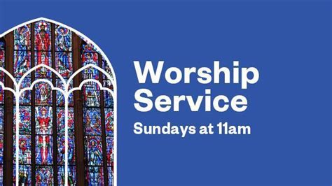 Sunday Worship Service Princeton University Chapel
