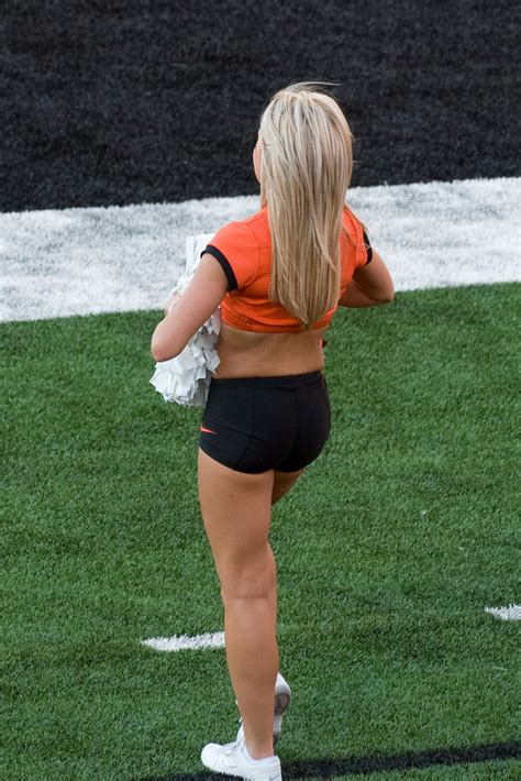 College Cheerleader Spandex Shorts