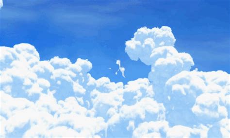Clouds Sky Cartoon Gifs Animated