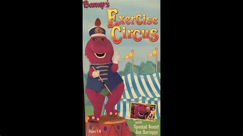 Barney Barneys Exercise Circus 1996 Vhs Rip Youtube