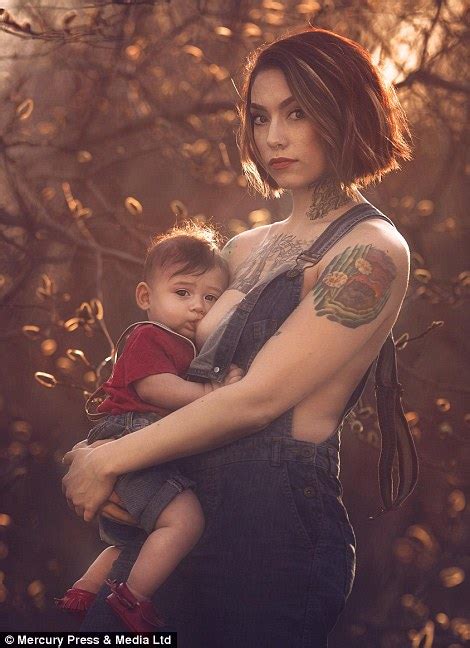 Woman Celebrates Extended Breastfeeding In Stylish Snaps Of Mothers
