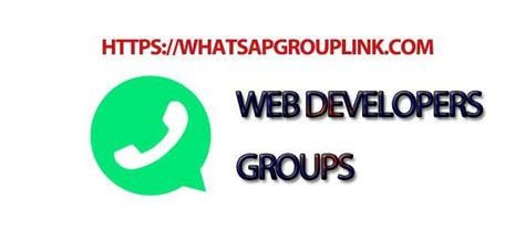 Best 3450 Web Developers Whatsapp Group Link