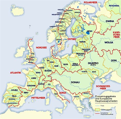 Europe Map Rivers And Mountains United States Map