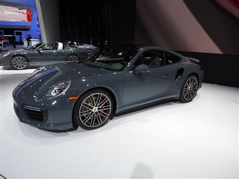 Porsche Unveils New Porsche 911 And 911 Turbo At 2016 Detroit Auto Show