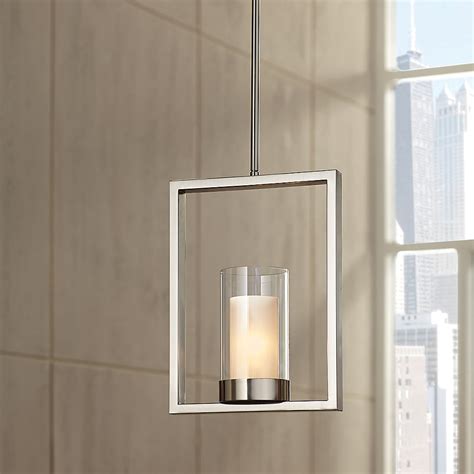 Where to buy franke : Home Decorators Collection 1 Light Pendant, Satin Nickel ...