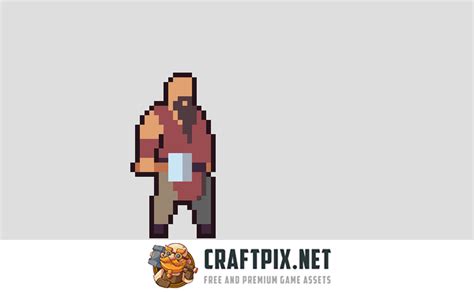 Blacksmith Craft Pixel Art Game Assets By Free Game Assets Gui Sprite
