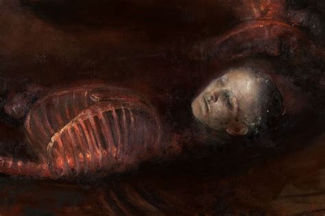 Detail From Cannibals By Odd Nerdrum Macabre Art Creepy Art