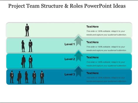 Project Team Structure And Roles Powerpoint Ideas Templates PowerPoint Presentation Slides