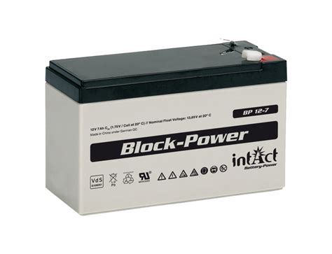 Accu Intact Block Power Bp 12 7 Cedel Webshop