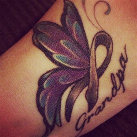 Cancer Ribbon Tattoos Designs Ideas To Give Support To The Sufferers