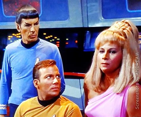 Spock Kirk And Yeoman Janice Rand Charlie X Star Trek
