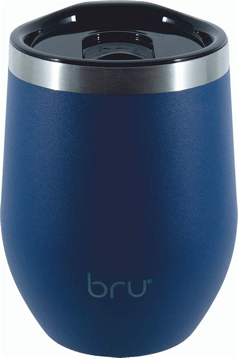 Bru Reusable Coffee Cup Travel Mug 12oz340ml Vacuum Insulated