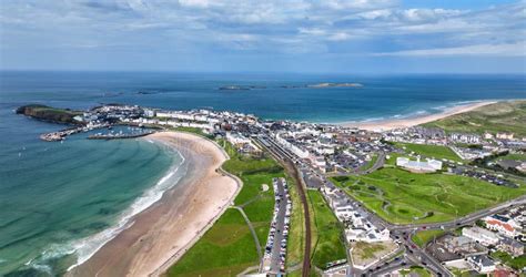 Portrush Beach Atlantic Ocean North Coast County Antrim Northern