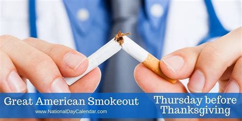 the great american smokeout event