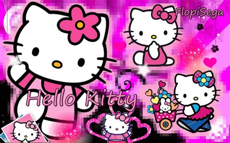 Strong oxford cloth fabric, pattern repeat: Hello Kitty Pink Wallpapers - Wallpaper Cave