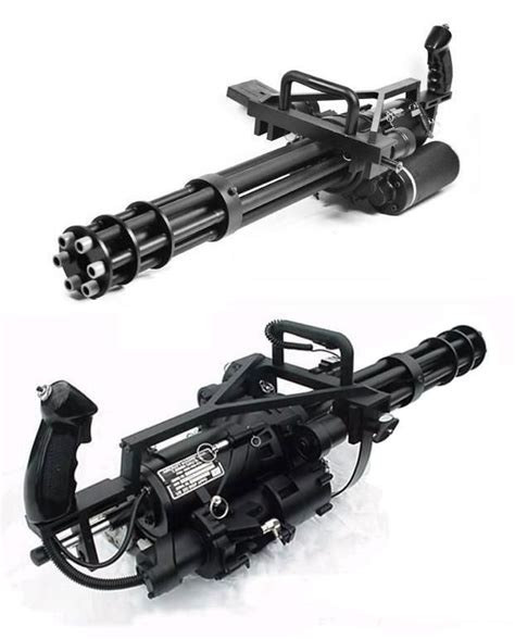 Xm556 Microgun Is World S First Electric Handheld Gatling Gun Here S An