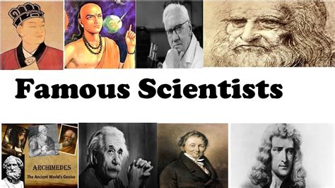 Top 10 Famous Scientists And Their Inventions Youtube