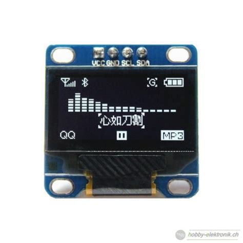 Oled Display 4 Pin 128x64 I2c Arduino 096 Oled Display