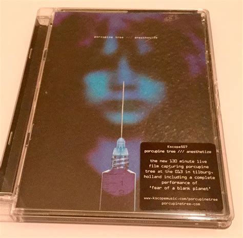 Porcupine Tree Anesthetize Dvd Amazonit Film E Tv