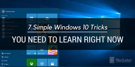 7 Simple Windows 10 Tricks You Need To Learn Right Now