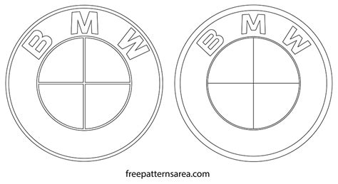 Bmw Logo Symbol Vector Clipart Files Freepatternsarea