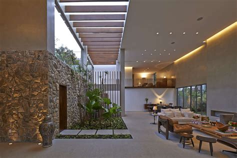 Open Air Living Room Interior Design Ideas