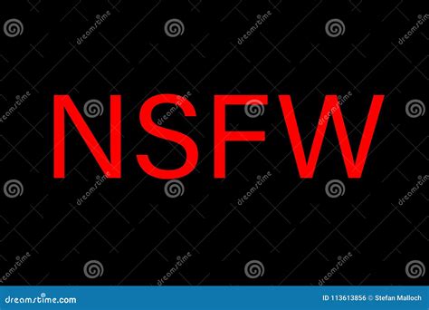 Nsfw Sign Not Safe For Work Censorship Sign Vector Illustration 230253866