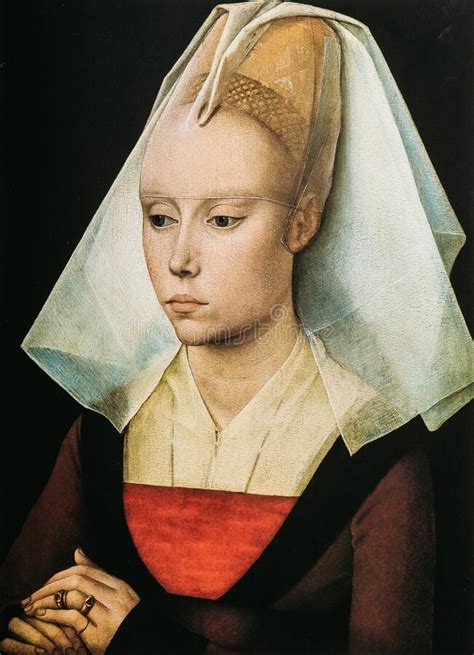 Rogier Van Der Weyden Portrait Of A Lady C 1460 Portrait Of A Young