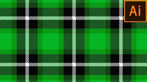 How To Create Plaid Checkered Fabric Pattern In Illustrator Adobe