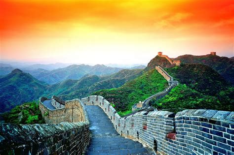 High Resolution Wallpaper Great Wall Of China Sfondi