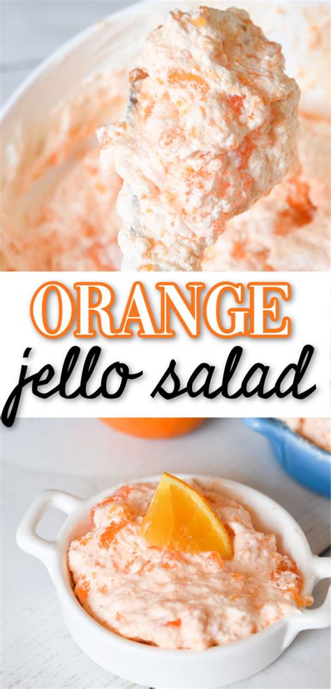 Orange Fluff Jello Salad Recipe Jello Salad Orange Jello Salads