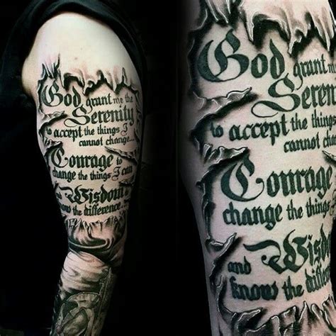 Courage to change the things i can; Pin by Nicole Juhnke on Art ~ | Serenity prayer tattoo ...