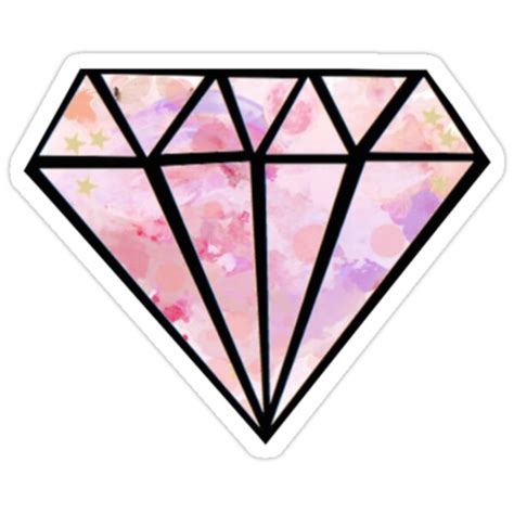Diamond Stickers By Hipster Elephant Redbubble