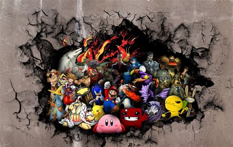 Video Game Characters Wallpaper Wallpapersafari