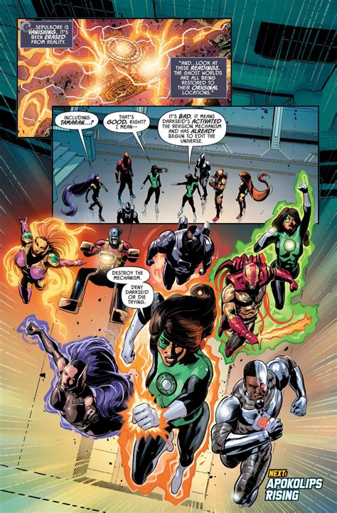 Comic Excerpt All Together Now Justice League Odyssey 24 Rdccomics