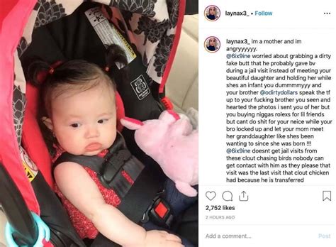 Tekashi 6ix9ine Second Baby Mama Layna Share Photo Of His Baby Girl