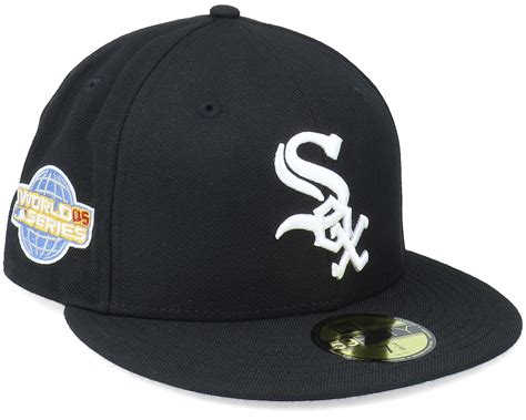 Chicago White Sox 59fifty Mlb Paisley Undervisor Black Fitted New Era