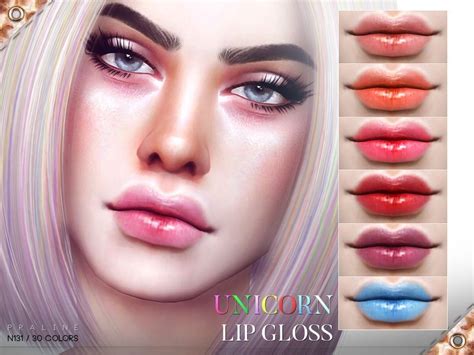 Lips In 30 Colors Found In Tsr Category Sims 4 Female Lipstick