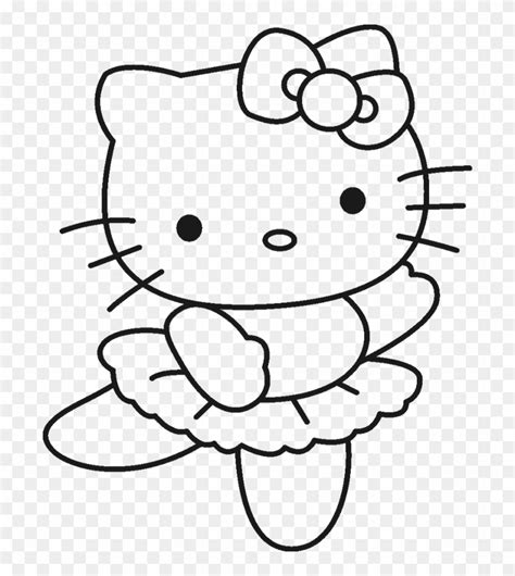 Hello Kitty Was Wearing A Cute Costume Coloring Page Hello Kitty