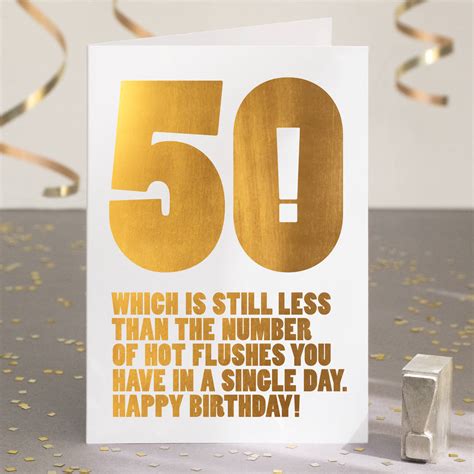 Funny 50Th Birthday Cards Oatmeal Studios Woman With 6 Arms Funny