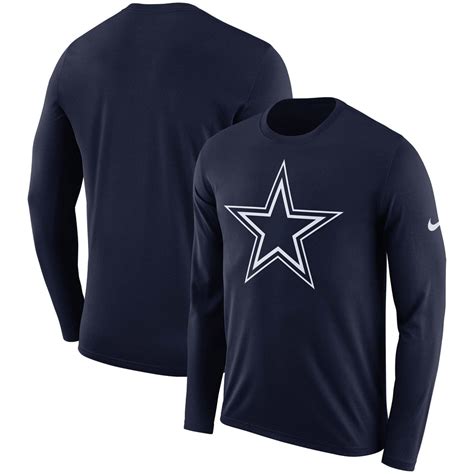 Dallas Cowboys Nike Dri Fit Logo Long Sleeve Shirt Fan Shop Today
