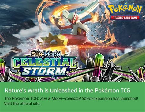 Pokémon Trading Card Game Expansion Celestial Storm Out Now Oprainfall