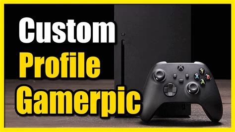 How To Upload Custom Gamerpic On Xbox Series X Usb Drive Tutorial