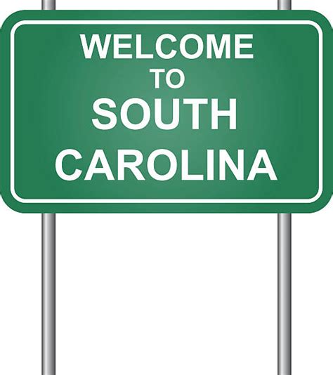 South Carolina Welcome Sign Stock Vectors Istock