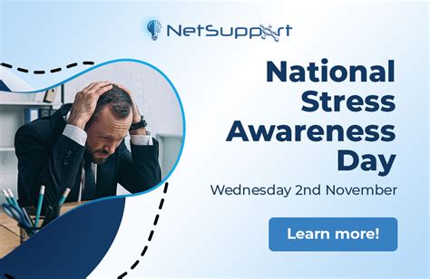 Its National Stress Awareness Day Lets Relax Netsupport Inc