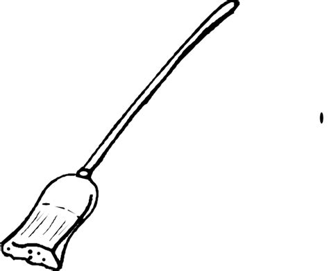 Broom Clipart Outline Broom Outline Transparent Free For Download On