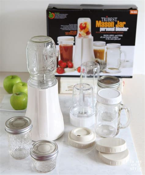 Tribest Mason Jar Blender For Your Kitchen And Healthy Living Lifestyle
