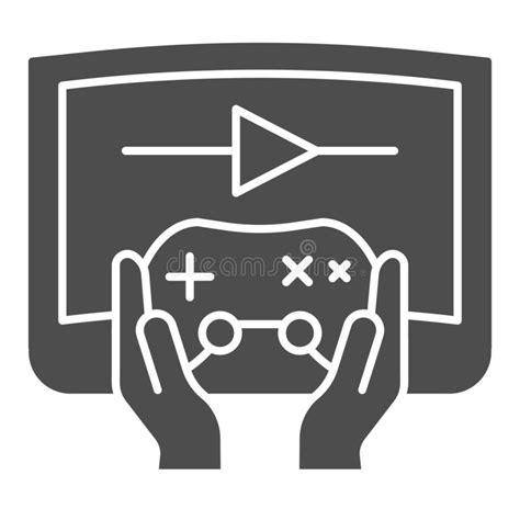 Gaming Glyph Icon Set Video Games Symbols Collection Vector Sketches